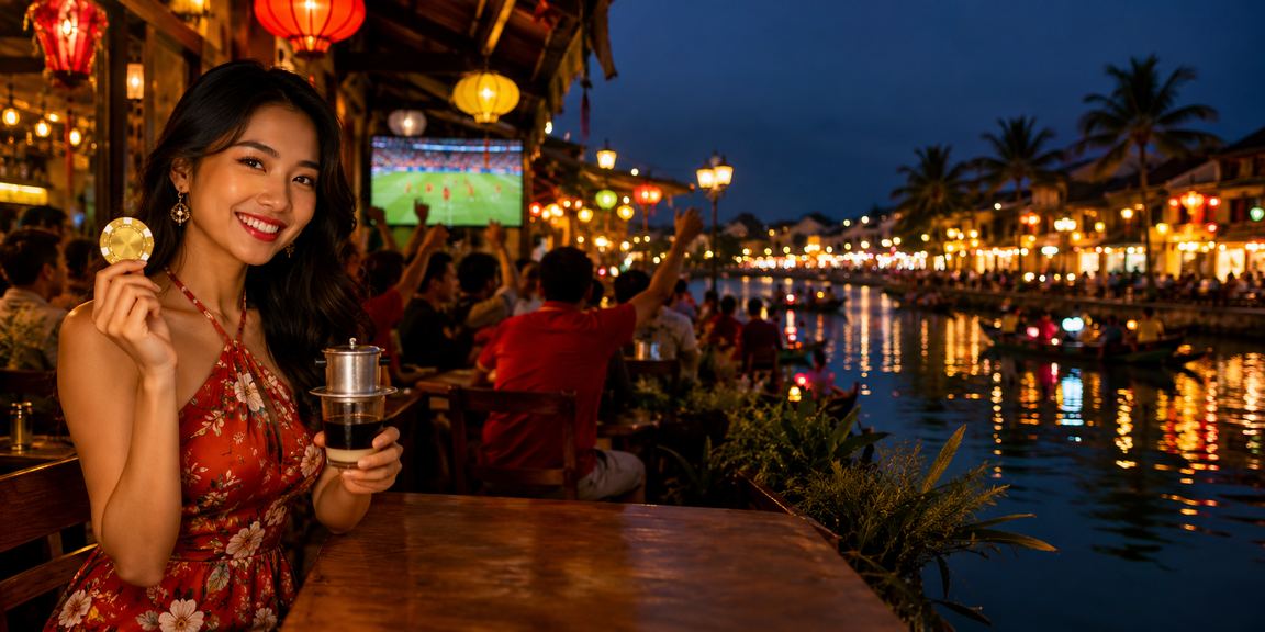 Người chơi casino và giải trí tối tại Hội An