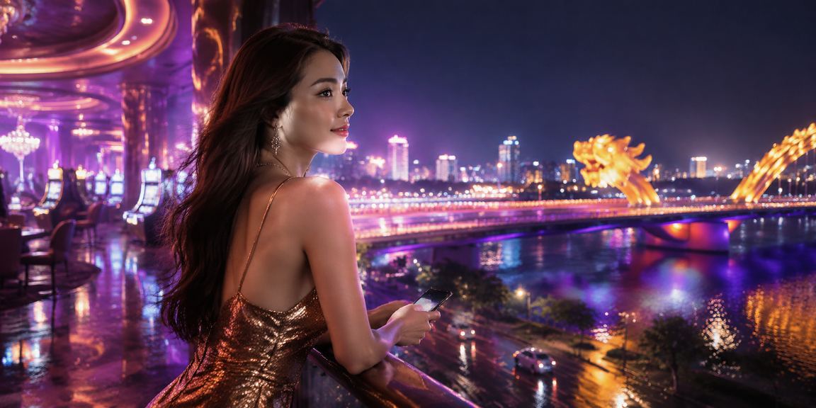 Người chơi casino trực tuyến Việt Nam truy cập slot game trên điện thoại vào buổi tối